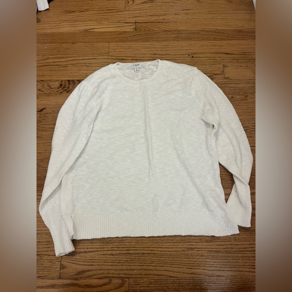 JCrew Factory Women’s Crewneck Beach Sweater